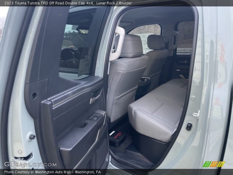 Rear Seat of 2023 Tundra TRD Off Road Double Cab 4x4