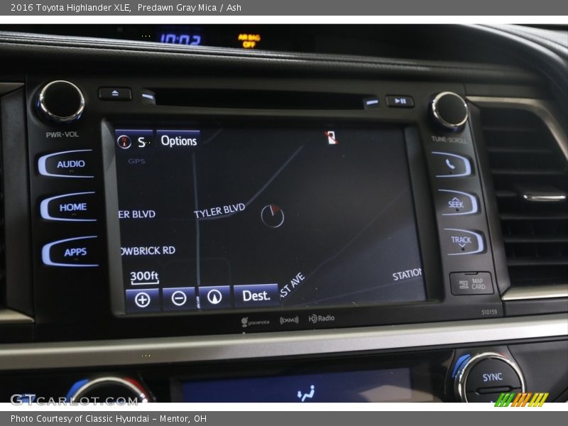 Predawn Gray Mica / Ash 2016 Toyota Highlander XLE