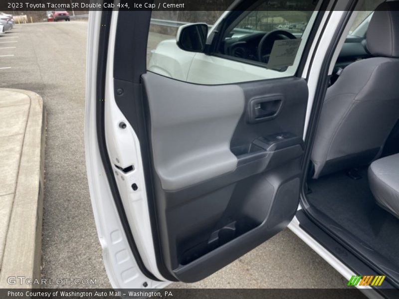 Ice Cap / Cement 2023 Toyota Tacoma SR Double Cab 4x4