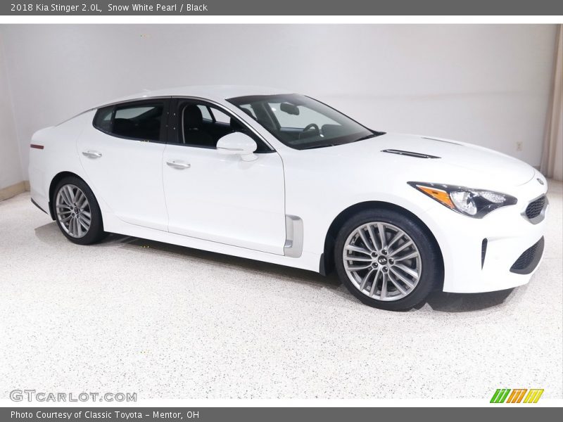  2018 Stinger 2.0L Snow White Pearl
