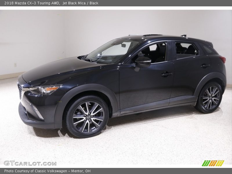 Jet Black Mica / Black 2018 Mazda CX-3 Touring AWD
