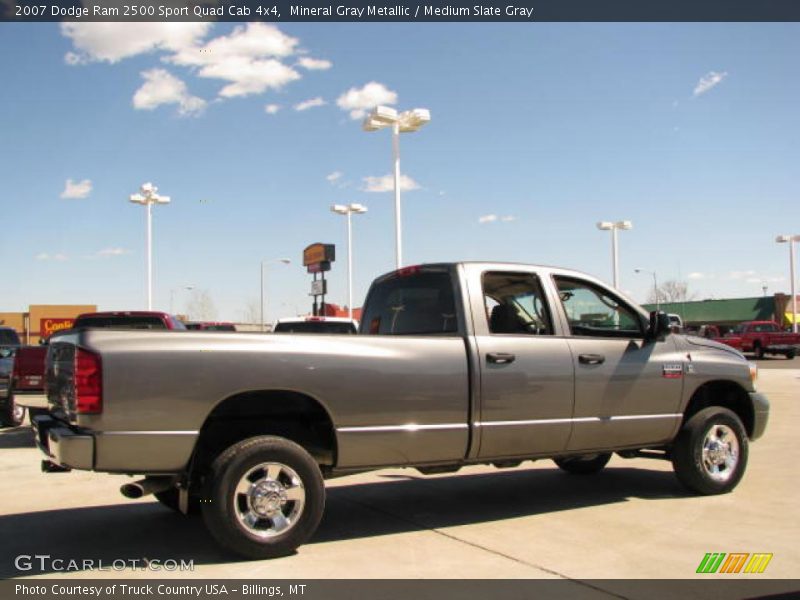 Mineral Gray Metallic / Medium Slate Gray 2007 Dodge Ram 2500 Sport Quad Cab 4x4