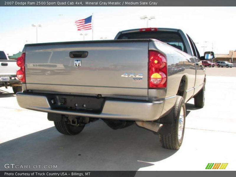 Mineral Gray Metallic / Medium Slate Gray 2007 Dodge Ram 2500 Sport Quad Cab 4x4