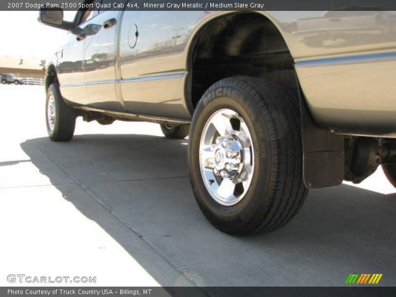 Mineral Gray Metallic / Medium Slate Gray 2007 Dodge Ram 2500 Sport Quad Cab 4x4