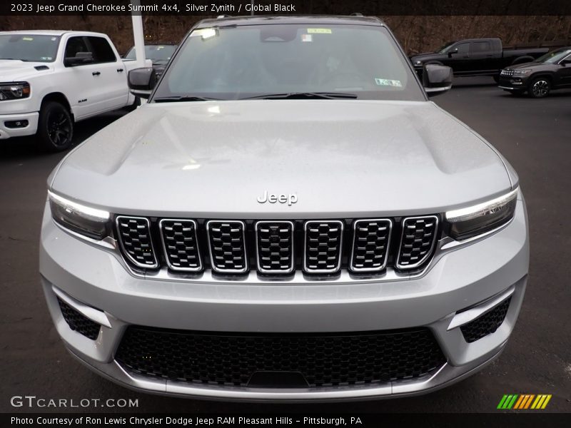 Silver Zynith / Global Black 2023 Jeep Grand Cherokee Summit 4x4