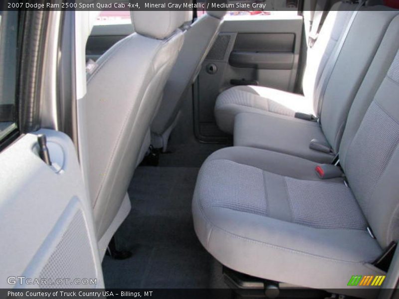 Mineral Gray Metallic / Medium Slate Gray 2007 Dodge Ram 2500 Sport Quad Cab 4x4
