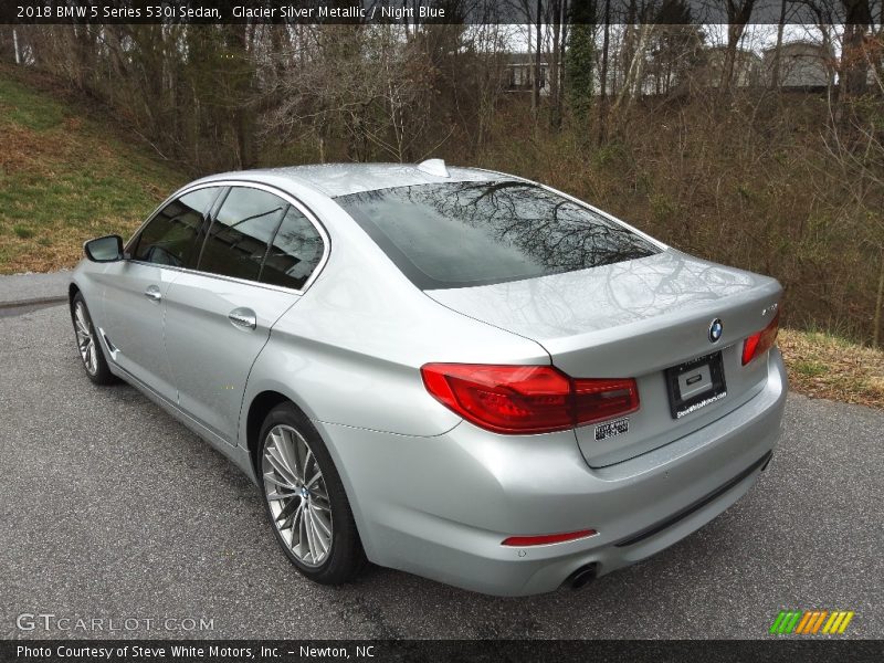  2018 5 Series 530i Sedan Glacier Silver Metallic