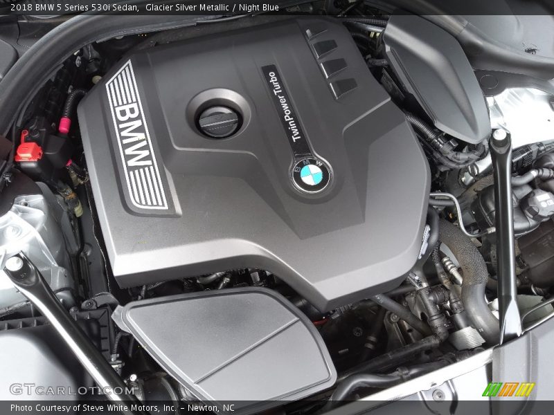  2018 5 Series 530i Sedan Engine - 2.0 Liter DI TwinPower Turbocharged DOHC 16-Valve VVT 4 Cylinder