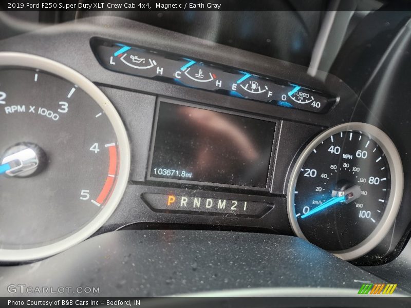 Magnetic / Earth Gray 2019 Ford F250 Super Duty XLT Crew Cab 4x4