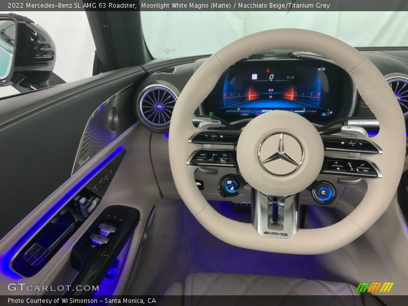  2022 SL AMG 63 Roadster Steering Wheel