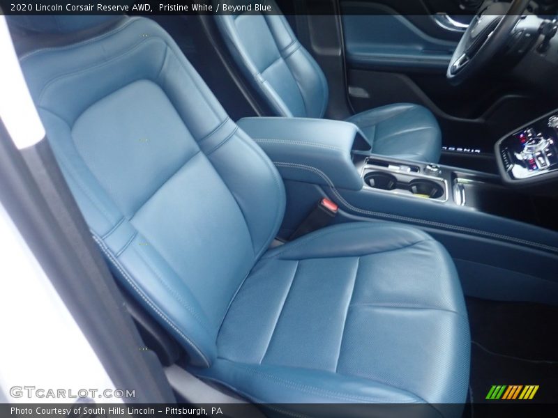 Front Seat of 2020 Corsair Reserve AWD