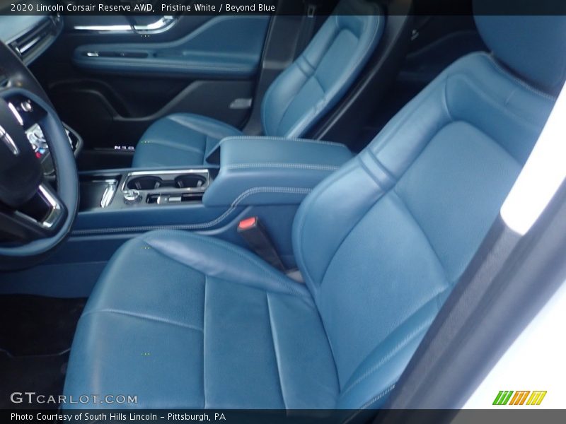 Front Seat of 2020 Corsair Reserve AWD