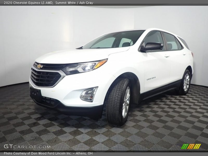 Summit White / Ash Gray 2020 Chevrolet Equinox LS AWD