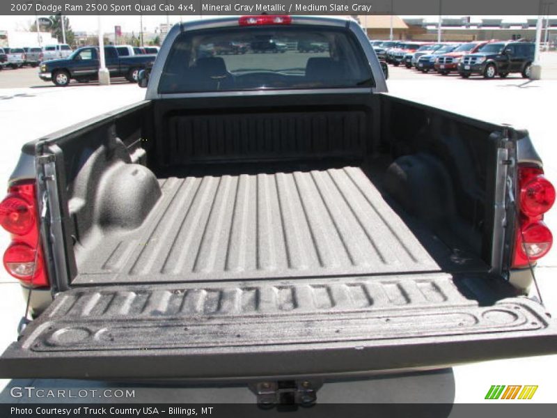 Mineral Gray Metallic / Medium Slate Gray 2007 Dodge Ram 2500 Sport Quad Cab 4x4