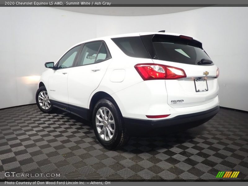Summit White / Ash Gray 2020 Chevrolet Equinox LS AWD