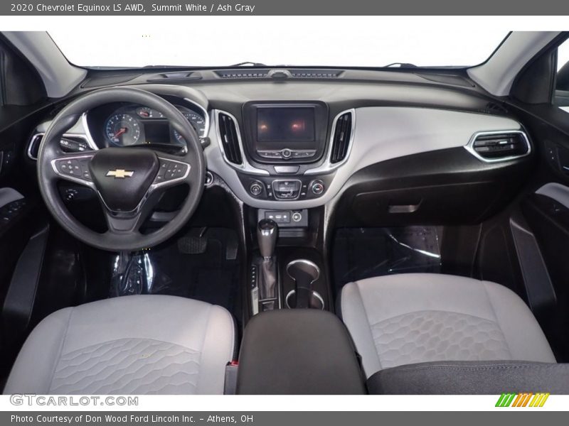 Summit White / Ash Gray 2020 Chevrolet Equinox LS AWD