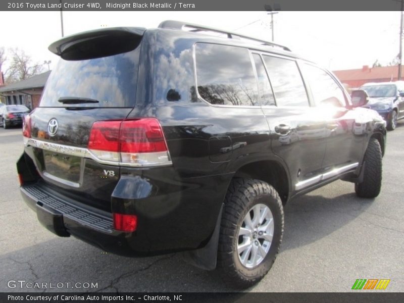 Midnight Black Metallic / Terra 2016 Toyota Land Cruiser 4WD