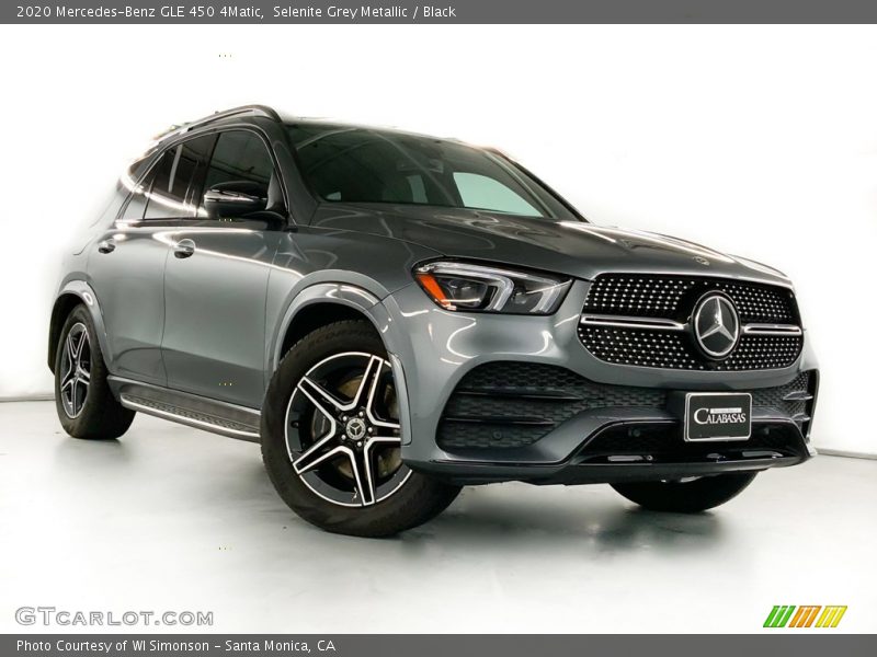 Selenite Grey Metallic / Black 2020 Mercedes-Benz GLE 450 4Matic