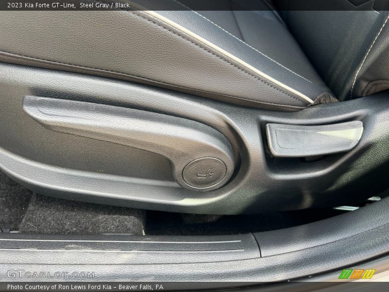 Steel Gray / Black 2023 Kia Forte GT-Line
