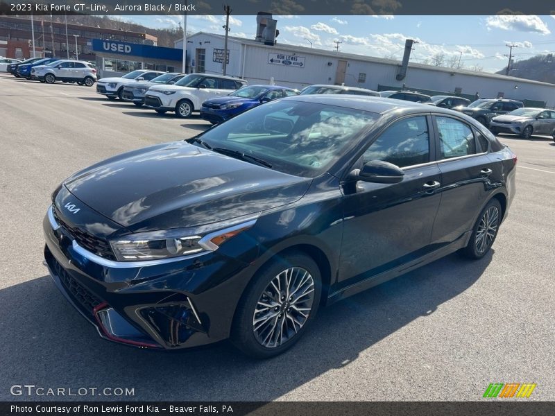 Aurora Black / Black 2023 Kia Forte GT-Line
