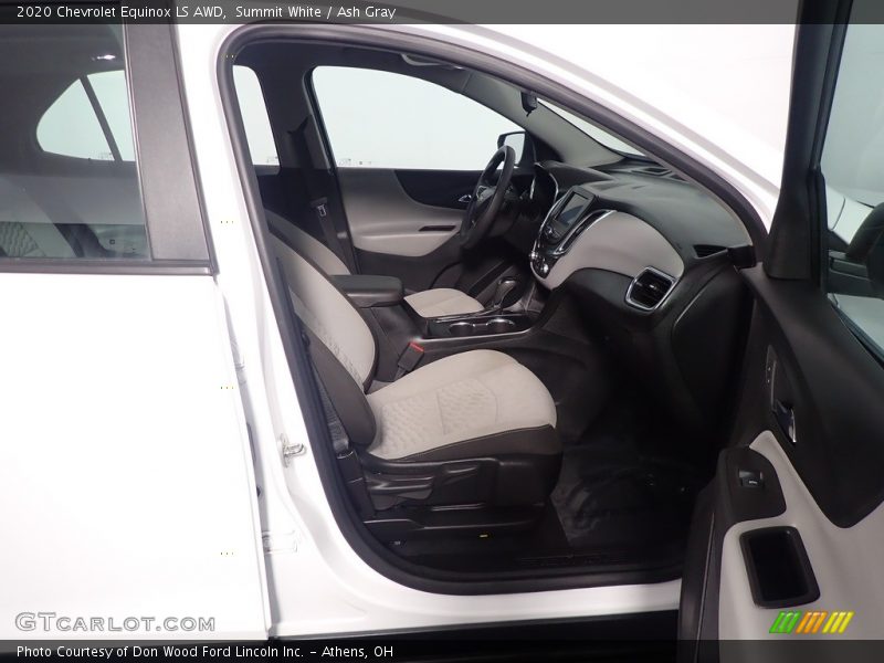 Summit White / Ash Gray 2020 Chevrolet Equinox LS AWD