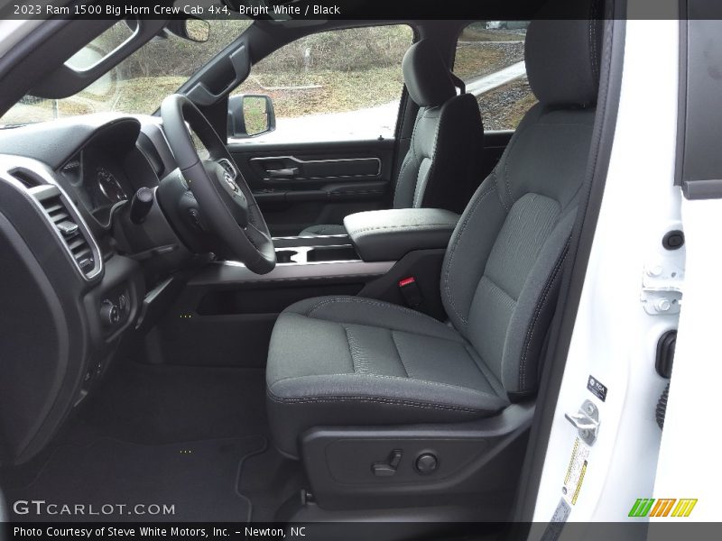Front Seat of 2023 1500 Big Horn Crew Cab 4x4
