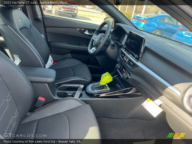 Aurora Black / Black 2023 Kia Forte GT-Line