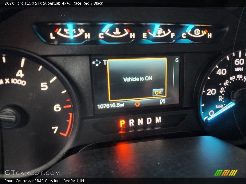 Race Red / Black 2020 Ford F150 STX SuperCab 4x4
