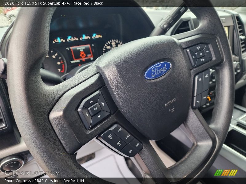 Race Red / Black 2020 Ford F150 STX SuperCab 4x4