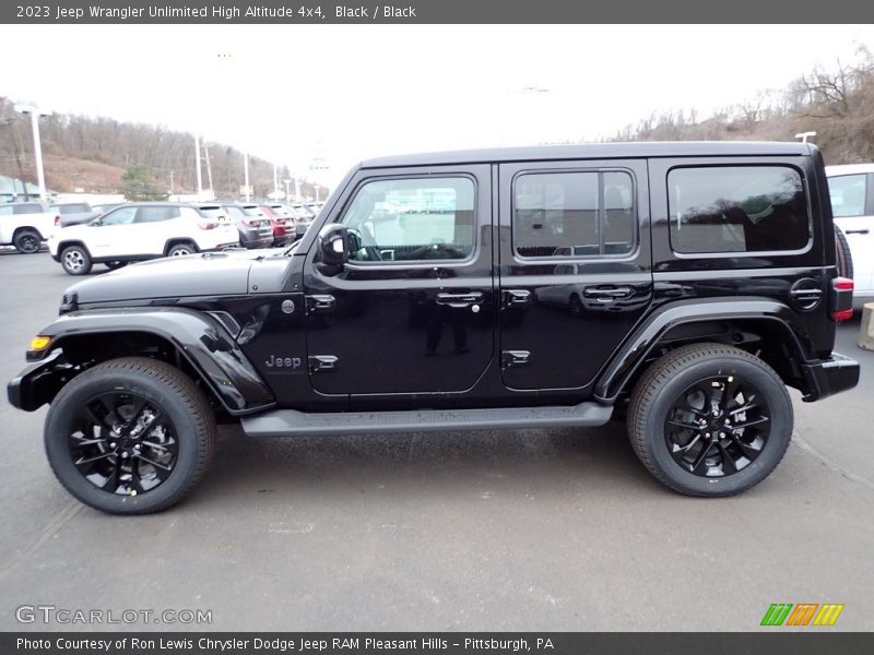  2023 Wrangler Unlimited High Altitude 4x4 Black