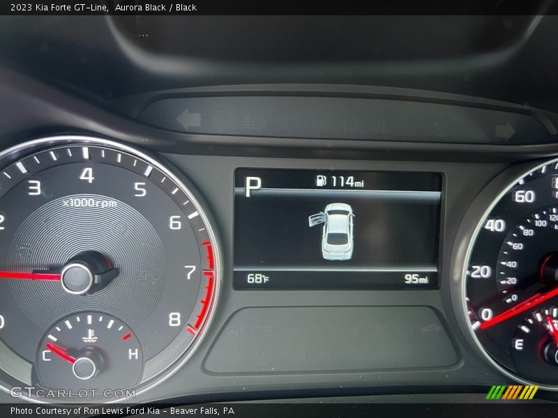 Aurora Black / Black 2023 Kia Forte GT-Line