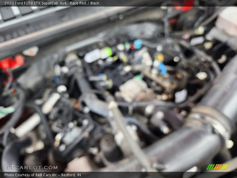 Race Red / Black 2020 Ford F150 STX SuperCab 4x4