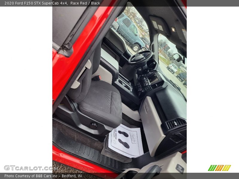 Race Red / Black 2020 Ford F150 STX SuperCab 4x4