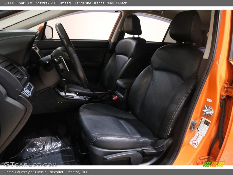 Tangerine Orange Pearl / Black 2014 Subaru XV Crosstrek 2.0i Limited