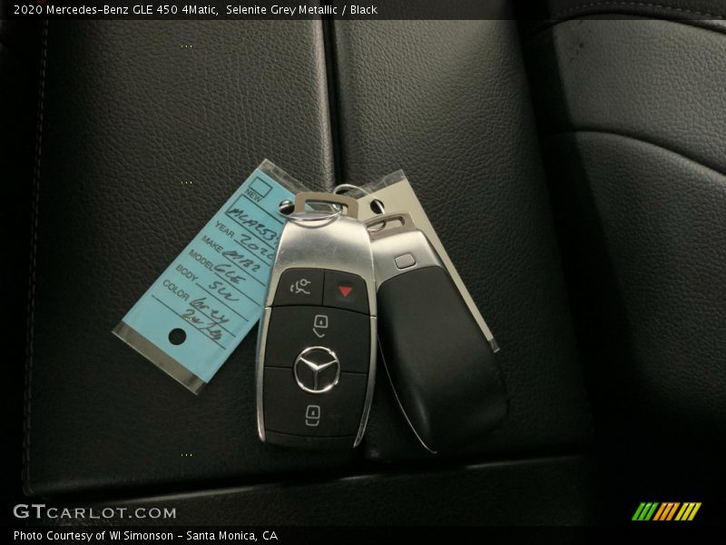 Selenite Grey Metallic / Black 2020 Mercedes-Benz GLE 450 4Matic