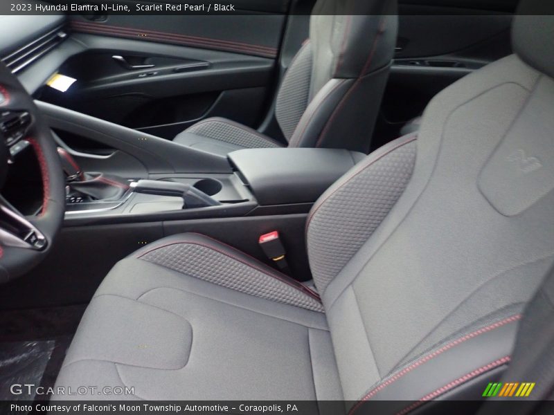 Front Seat of 2023 Elantra N-Line