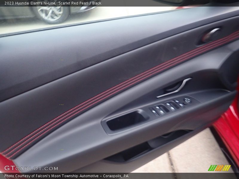 Door Panel of 2023 Elantra N-Line