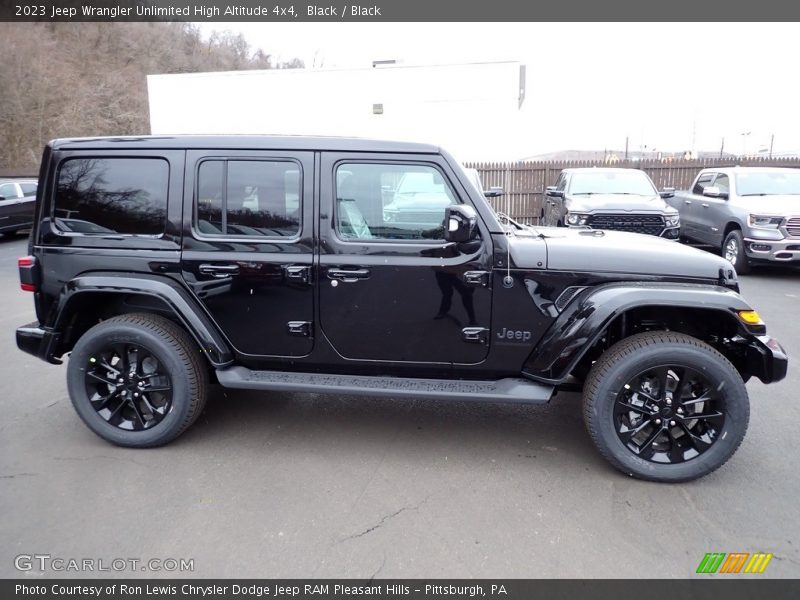  2023 Wrangler Unlimited High Altitude 4x4 Black