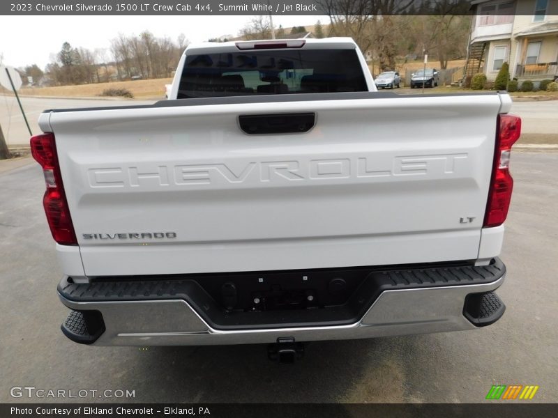 Summit White / Jet Black 2023 Chevrolet Silverado 1500 LT Crew Cab 4x4