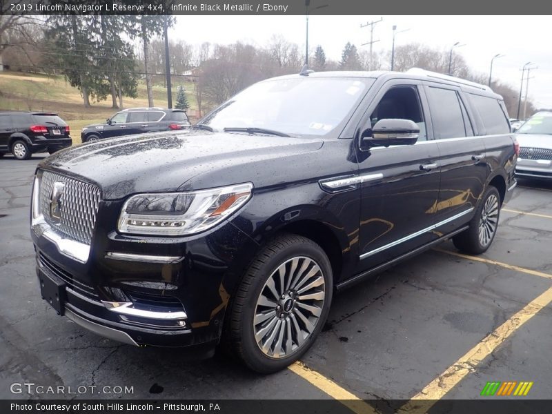 Infinite Black Metallic / Ebony 2019 Lincoln Navigator L Reserve 4x4