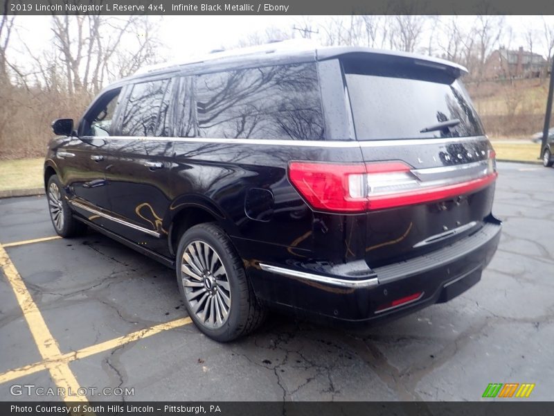 Infinite Black Metallic / Ebony 2019 Lincoln Navigator L Reserve 4x4