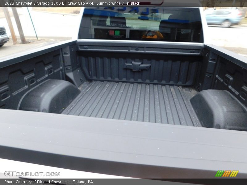 Summit White / Jet Black 2023 Chevrolet Silverado 1500 LT Crew Cab 4x4