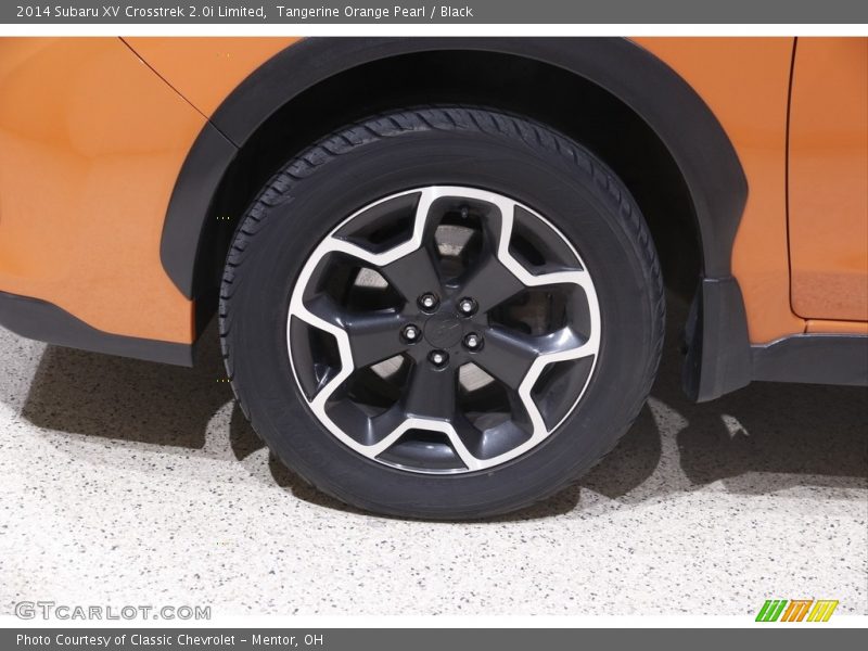Tangerine Orange Pearl / Black 2014 Subaru XV Crosstrek 2.0i Limited