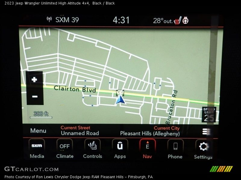Black / Black 2023 Jeep Wrangler Unlimited High Altitude 4x4