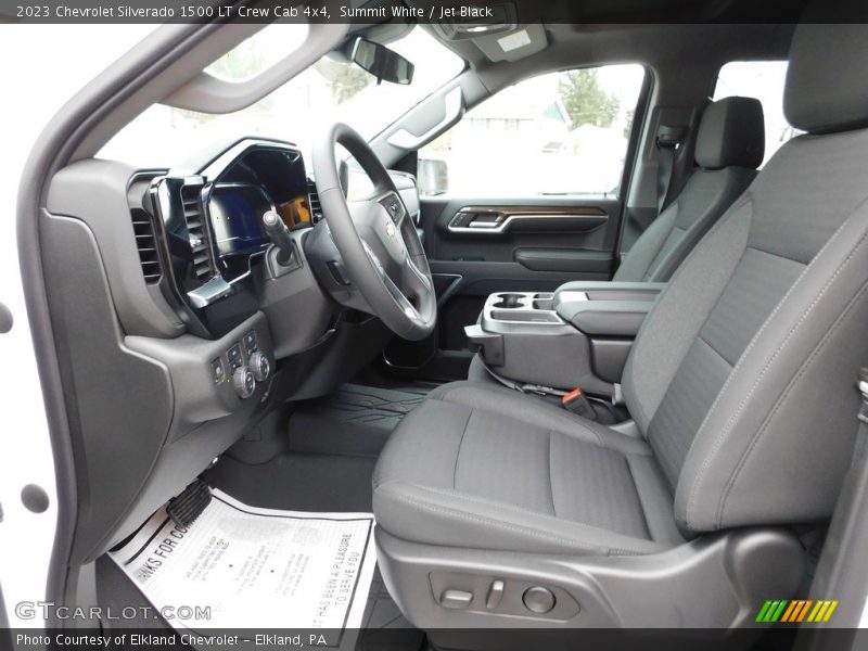  2023 Silverado 1500 LT Crew Cab 4x4 Jet Black Interior