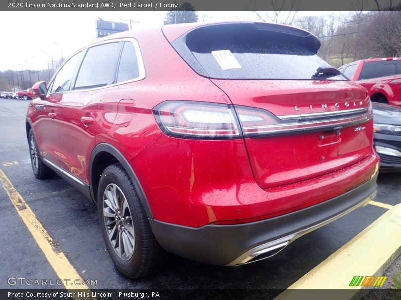 Red Carpet / Ebony 2020 Lincoln Nautilus Standard AWD