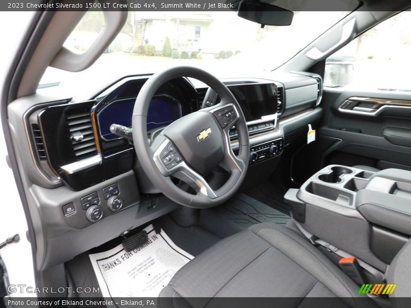 Front Seat of 2023 Silverado 1500 LT Crew Cab 4x4