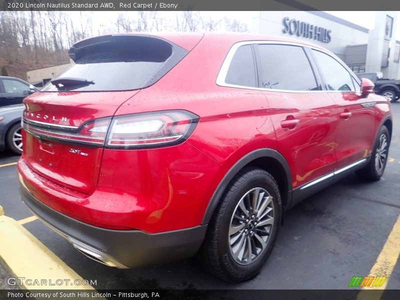 Red Carpet / Ebony 2020 Lincoln Nautilus Standard AWD