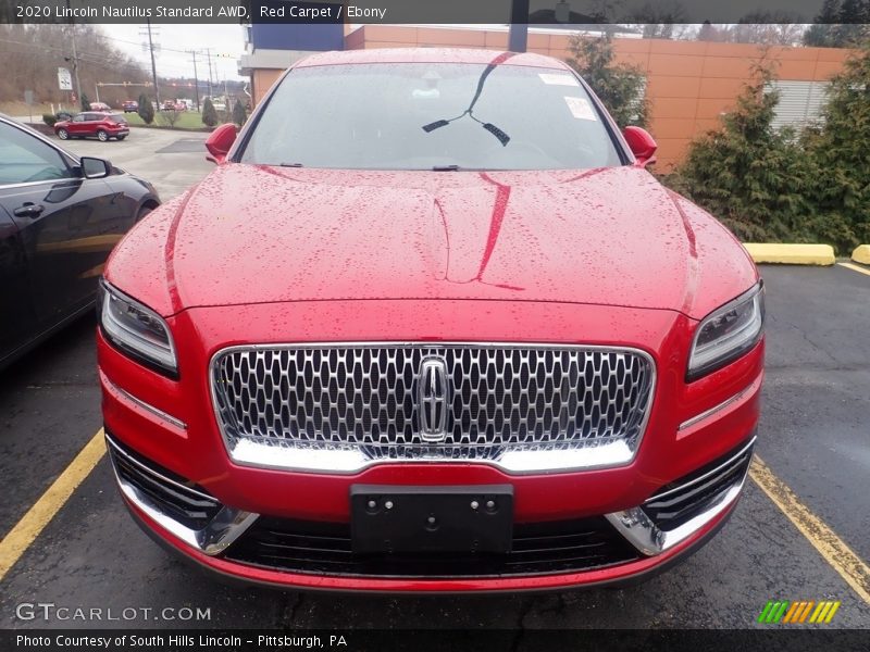 Red Carpet / Ebony 2020 Lincoln Nautilus Standard AWD