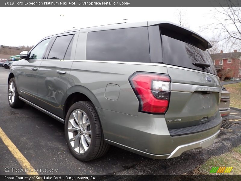 Silver Spruce Metallic / Ebony 2019 Ford Expedition Platinum Max 4x4